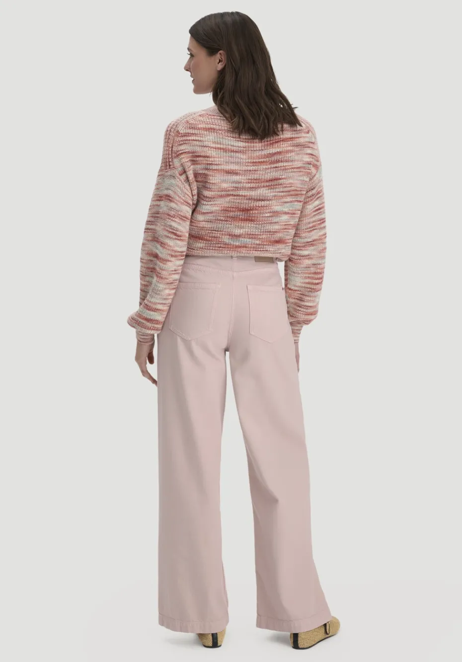 hessnatur Jeans VONNA Super Wide Leg aus Bio-Baumwolle mit TENCEL™ Lyocell von cremerosa