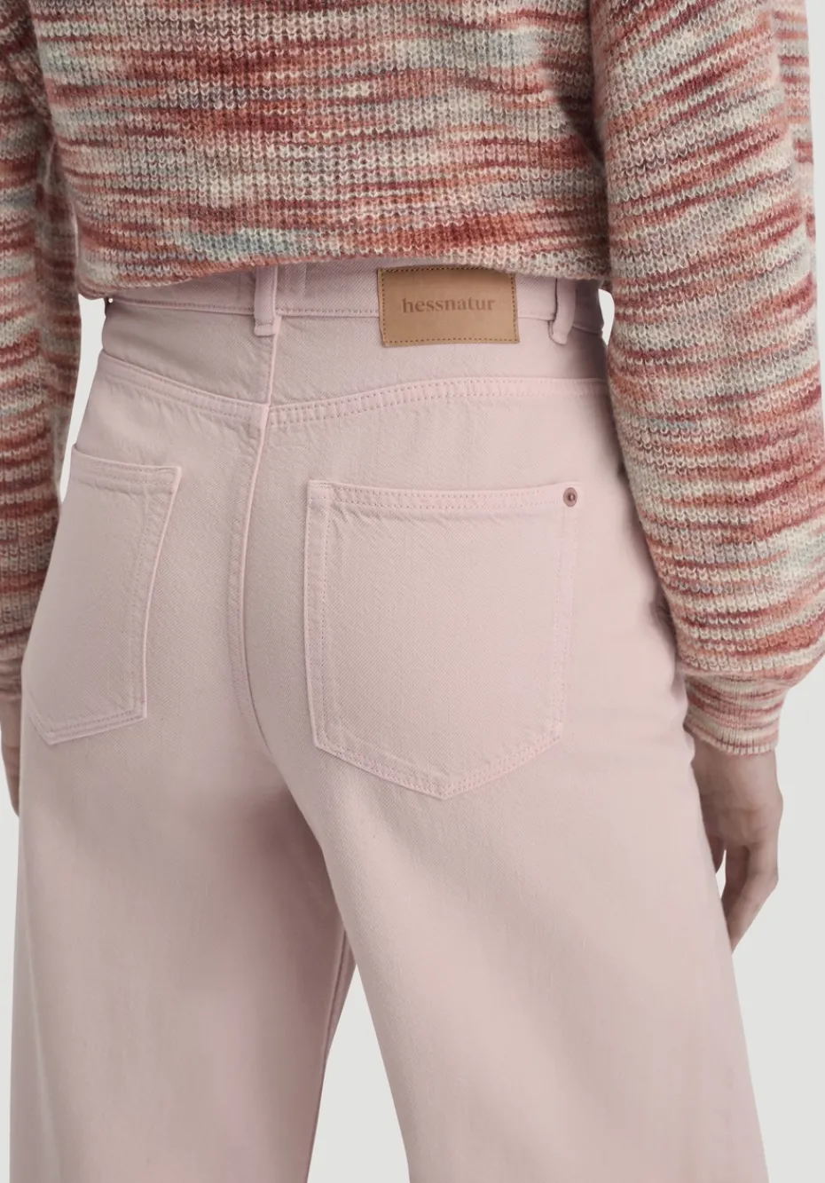 hessnatur Jeans VONNA Super Wide Leg aus Bio-Baumwolle mit TENCEL™ Lyocell von cremerosa