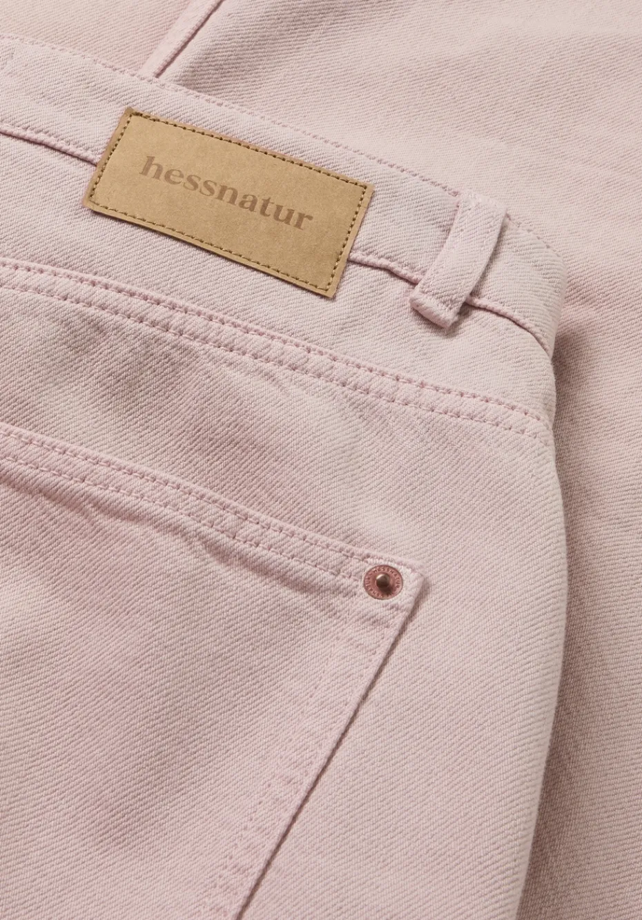 hessnatur Jeans VONNA Super Wide Leg aus Bio-Baumwolle mit TENCEL™ Lyocell von cremerosa