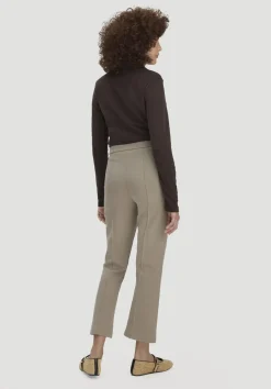 hessnatur Jersey Hose Culotte Slim Leg aus Bio-Baumwolle von beige Clearance