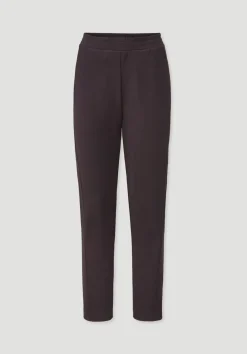 hessnatur Jersey Hose Regular aus Bio-Baumwolle von schwarzbeere Best