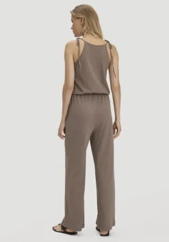 hessnatur Jersey Jumpsuit Relaxed aus Leinen und Bio-Baumwolle von mocca New