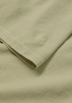 hessnatur Jersey Polo Regular aus reiner Bio-Baumwolle von pastellmoos Clearance