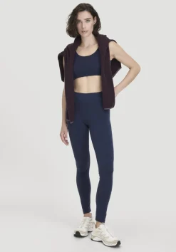 hessnatur Leggings Medium Cut ACTIVE LIGHT aus Bio-Baumwolle von mitternachtsblau Hot