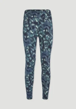 hessnatur Leggings Medium Cut ACTIVE LIGHT aus Bio-Baumwolle von schieferblau Sale