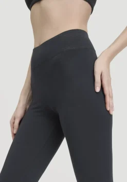 hessnatur Leggings Medium Cut ACTIVE LIGHT aus Bio-Baumwolle von schwarz New