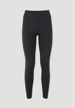 hessnatur Leggings Medium Cut ACTIVE LIGHT aus Bio-Baumwolle von schwarz New