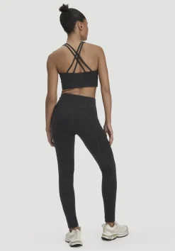 hessnatur Leggings Medium Cut ACTIVE FUNCTIONAL aus Bio-Merinowolle und Bio-Baumwolle von schwarz Best