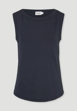hessnatur Light Slub Jersey Top Regular aus reiner Bio-Baumwolle von marine Outlet