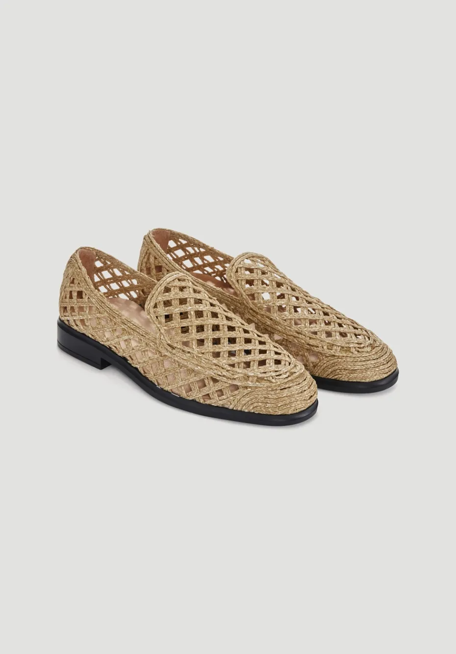 hessnatur Loafer aus Bast von goldsand Online