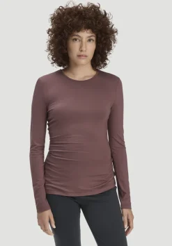 hessnatur Longsleeve PURE FLOW aus TENCEL™ Modal von rosébraun Hot
