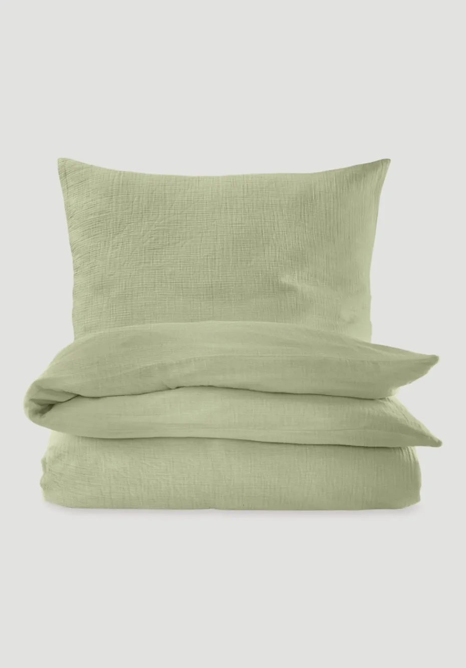 hessnatur Musselin Bettwäsche-Set aus reiner Bio-Baumwolle von pastelloliv Outlet