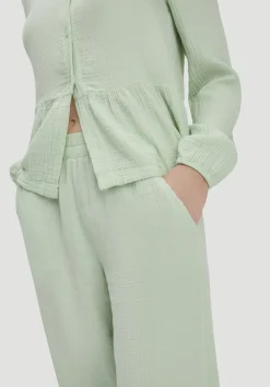 hessnatur Musselin Schlafhose Regular PURE COMFORT aus reiner Bio-Baumwolle von liliengrün Discount