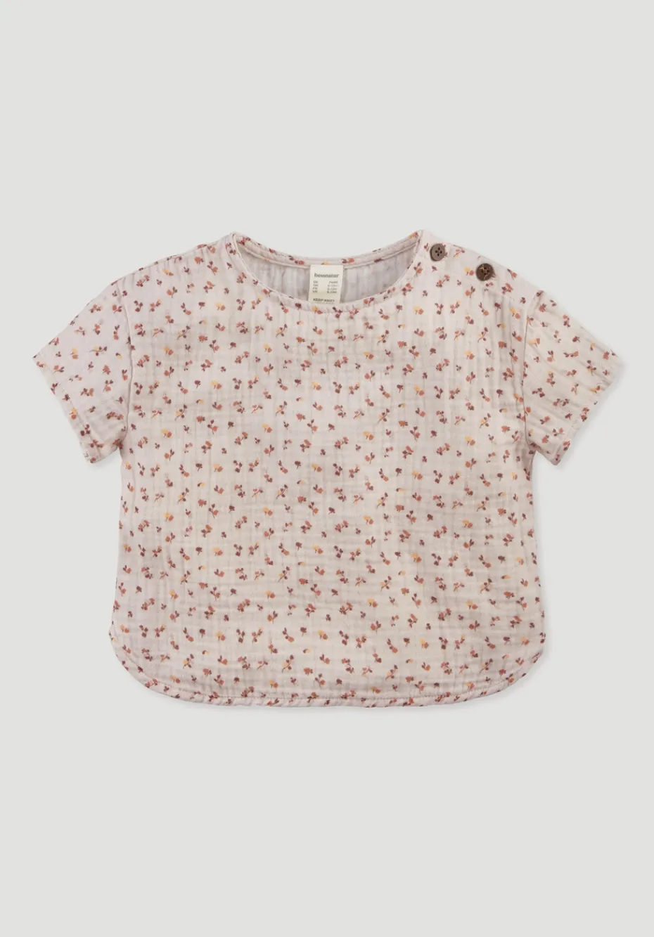 hessnatur Musselin Shirt aus reiner Bio-Baumwolle von sonnenapricot Hot