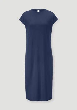 hessnatur Nachthemd PURE FLOW aus TENCEL™ Modal von dunkelblau Sale