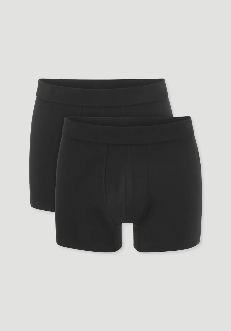 hessnatur Pants Regular Cut im 2er-Pack PURE NATURE aus reiner Bio-Baumwolle von schwarz Outlet