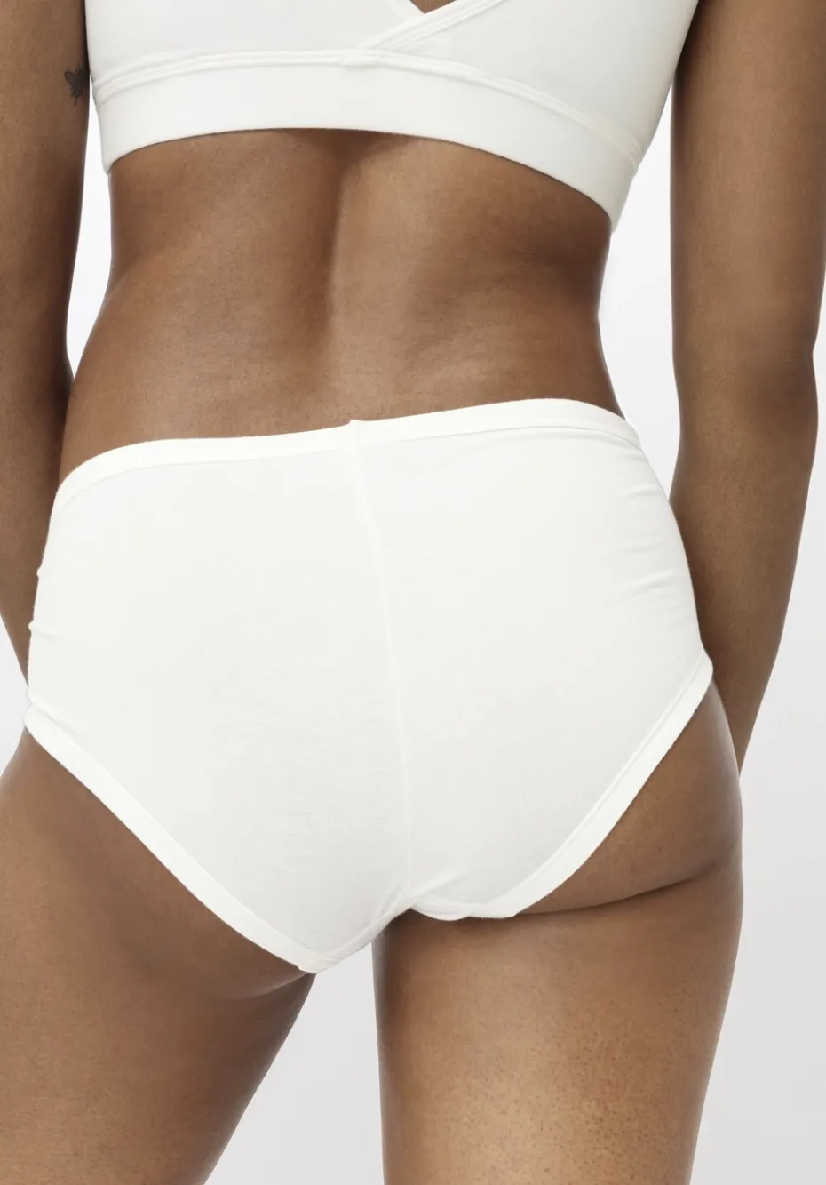 hessnatur Panty PURE BALANCE aus Bio-Baumwolle und TENCEL™ Modal von naturweiss Clearance
