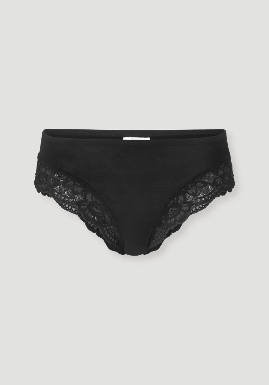 hessnatur Panty PURE SENSE LACE aus TENCEL™ Modal von schwarz Discount