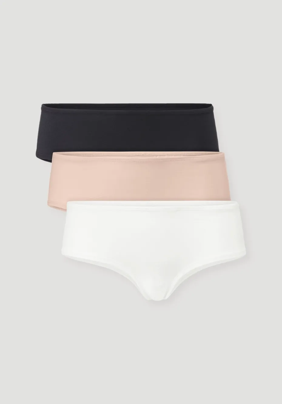 hessnatur Panty Regular Cut im 3er-Pack COTTON FEEL aus Bio-Baumwolle von puder Outlet