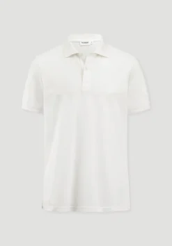 hessnatur Piqué Polo Regular aus reiner Bio-Baumwolle von naturweiss Hot