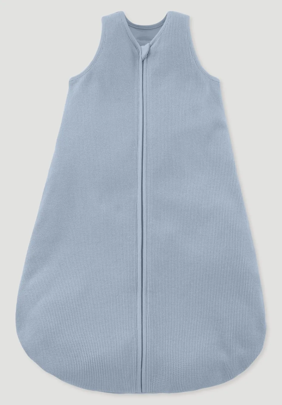 hessnatur Piqué Schlafsack aus reiner Bio-Baumwolle von helles jeansblau Sale