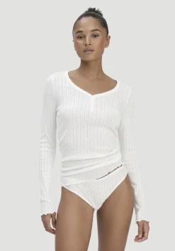 hessnatur Pointelle Slip Regular Cut PURE COTTON aus reiner Bio-Baumwolle von naturweiss Best
