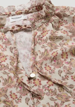 hessnatur Print Bluse Relaxed aus reiner Bio-Baumwolle von cocos Outlet