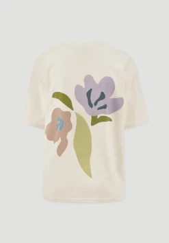 hessnatur Print T-Shirt Oversize aus reiner Bio-Baumwolle von natur Discount
