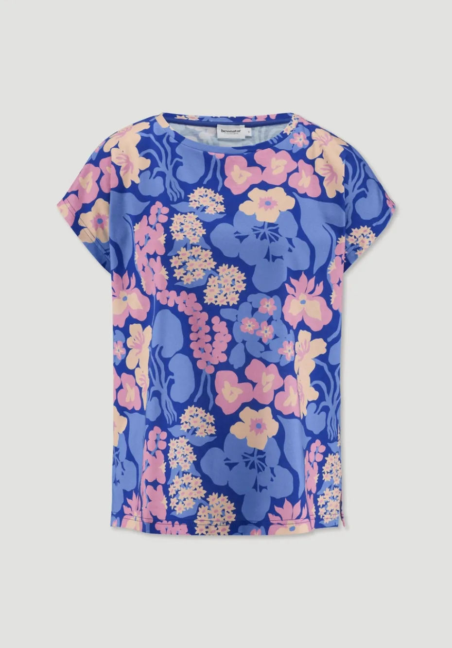 hessnatur Print T-Shirt Oversize LIV LEE aus reiner Bio-Baumwolle von kornblume
