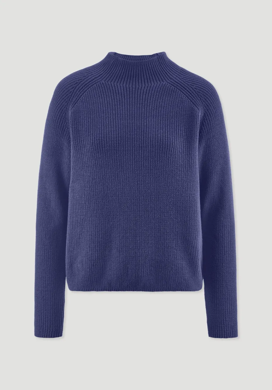 hessnatur Pullover Relaxed aus reiner Bio-Baumwolle von irisblau
