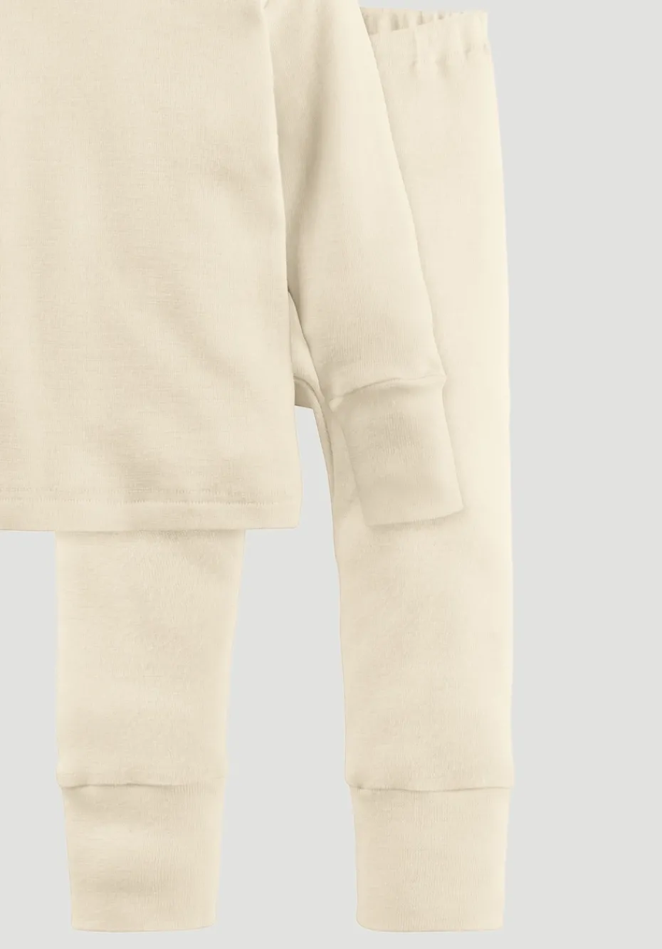 hessnatur Pyjama aus Bio-Baumwolle mit Bio-Merinowolle und Seide von natur Outlet