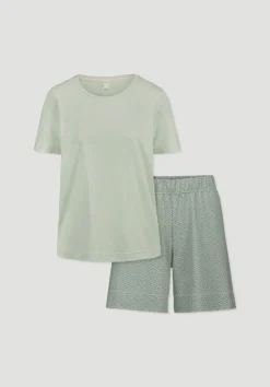 hessnatur Pyjama PURE COTTON aus reiner Bio-Baumwolle von liliengrün New