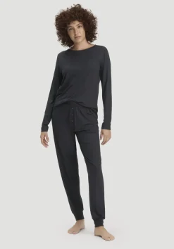 hessnatur Pyjama PURE FLOW aus TENCEL™ Modal von schwarz Online