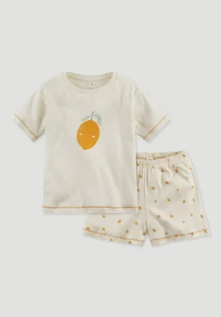 hessnatur Pyjama Regular aus reiner Bio-Baumwolle von sonnenapricot Best