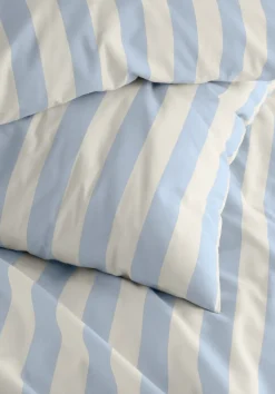 hessnatur Renforcé Bettwäsche-Set CANNES aus reiner Bio-Baumwolle von himmelblau Discount