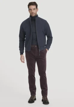 hessnatur Rhön Blouson Jacke Regular aus regionaler Schurwolle von marine Hot