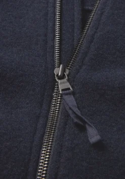 hessnatur Rhön Blouson Jacke Regular aus regionaler Schurwolle von marine Hot