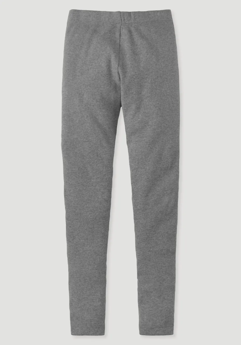 hessnatur Rib Leggings aus Bio-Baumwolle von grau