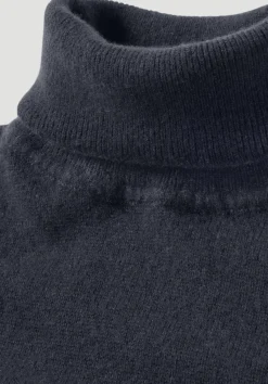 hessnatur Rollkragen Pullover Relaxed BETTER RECYCLING aus reinem Cashmere von marine Discount