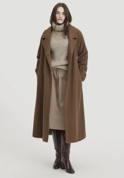 hessnatur Rollkragenpullover Relaxed aus Alpaka mit Bio-Baumwolle von naturbeige New