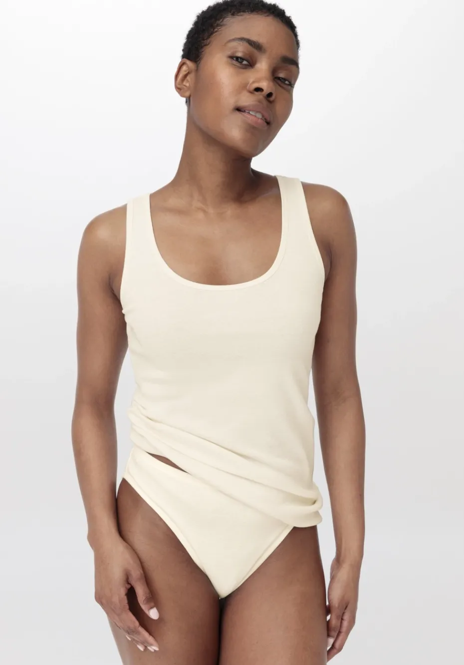 hessnatur Rundhals Tanktop im 2-Pack PURE COTTON aus reiner Bio-Baumwolle von natur New