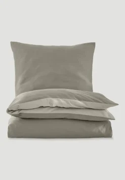 hessnatur Satin Wende Bettwäsche Set aus reiner Bio-Baumwolle von seegras