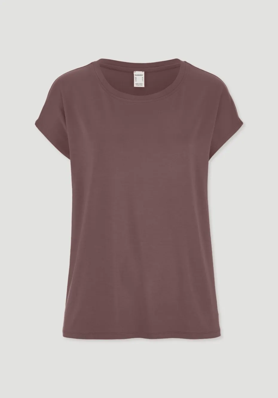 hessnatur Schlaf T-Shirt PURE FLOW aus TENCEL™ Modal von rosébraun Sale