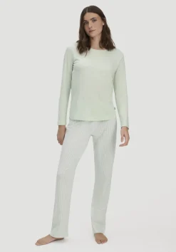 hessnatur Schlafhose PURE COTTON aus reiner Bio-Baumwolle von aloe Outlet