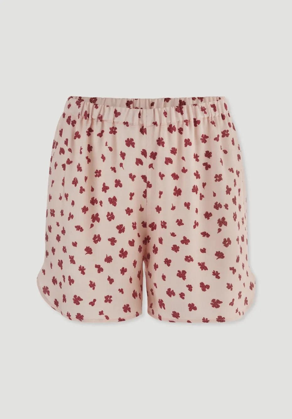 hessnatur Schlafshorts PURE LUX aus LENZING™ ECOVERO™ von pfirsichrot Hot