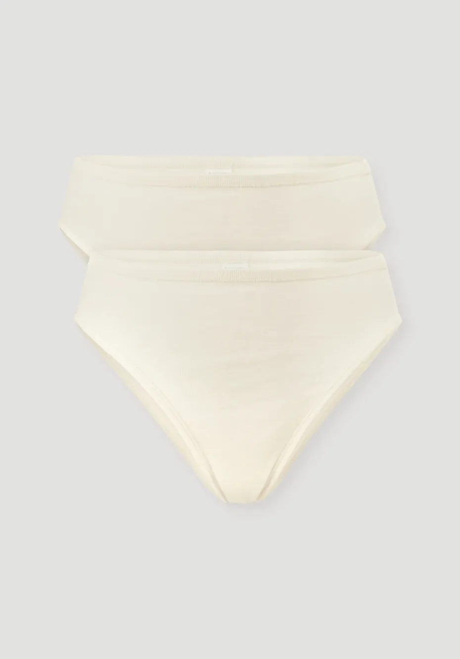 hessnatur Slip High Waist im 2er-Pack PURE COTTON aus reiner Bio-Baumwolle von natur New