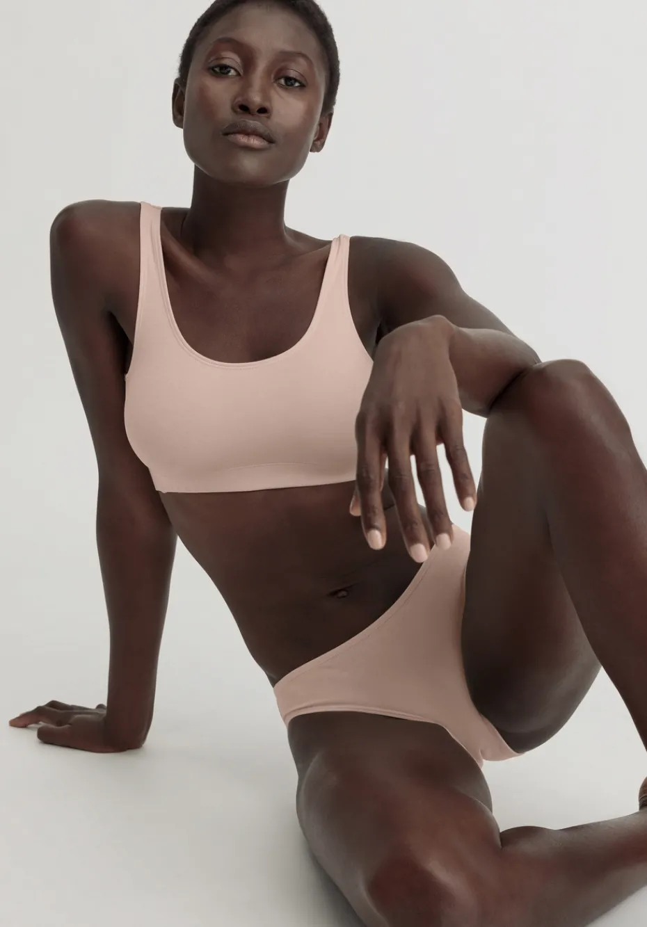 hessnatur Slip Regular Cut COTTON FEEL aus Bio-Baumwolle von puder
