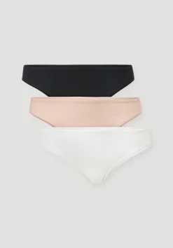 hessnatur Slip Regular Cut im 3er-Pack COTTON FEEL aus Bio-Baumwolle von puder Best