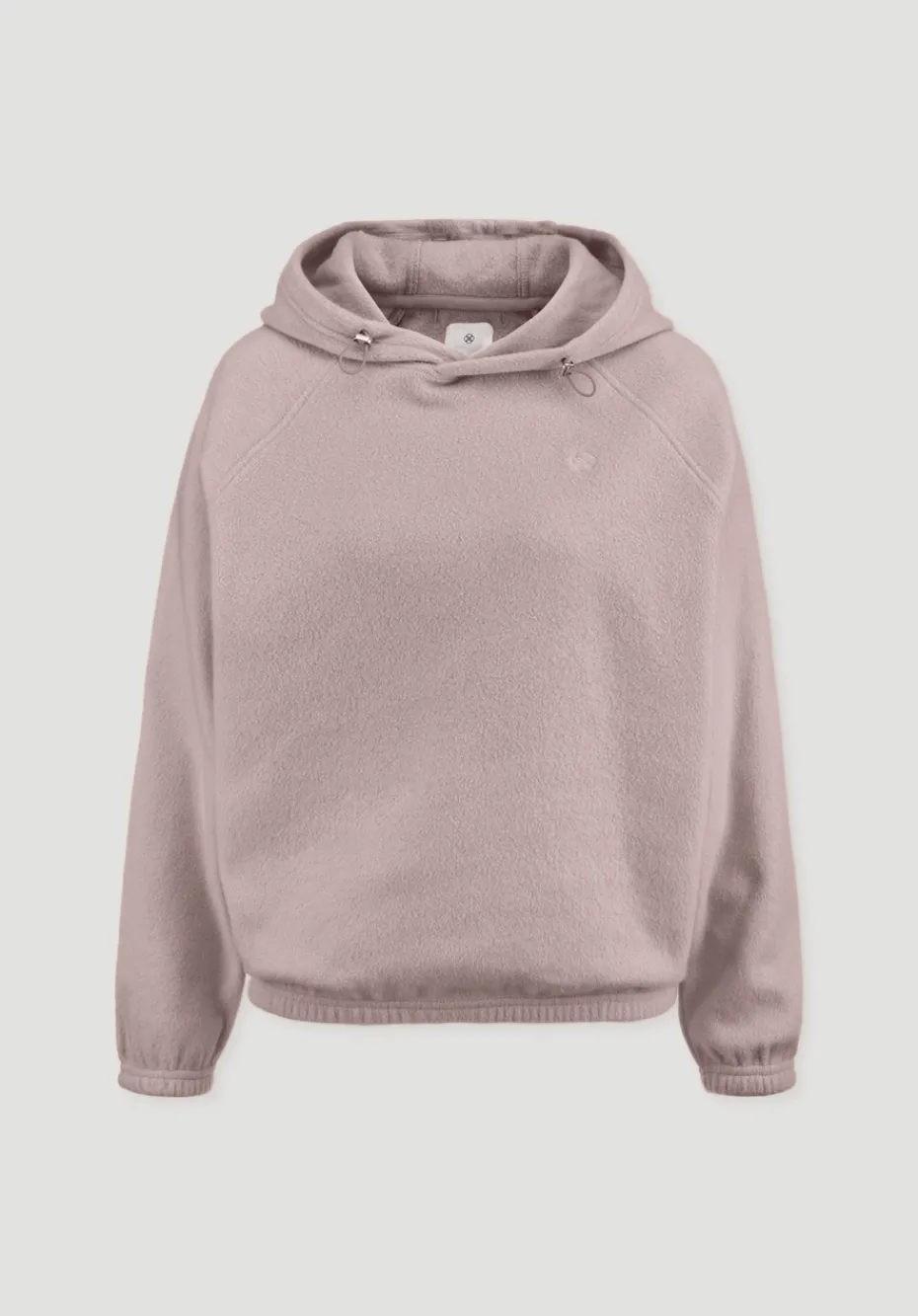 hessnatur Softfleece Hoodie Oversize ACTIVE COMFORT aus reiner Bio-Baumwolle von helles mauve Best