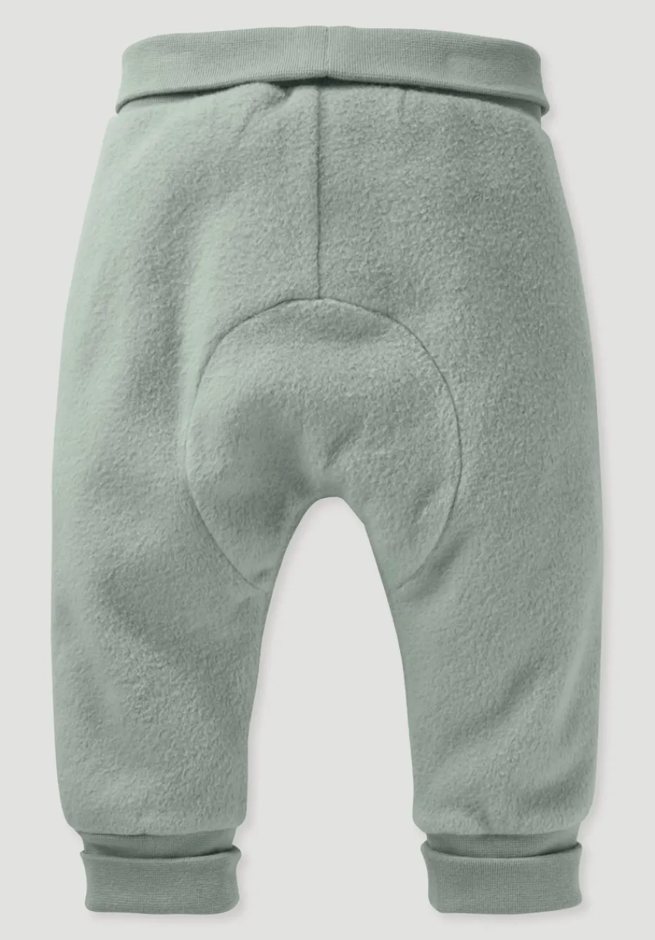 hessnatur Softfleece Hose aus reiner Bio-Baumwolle von mattgrün